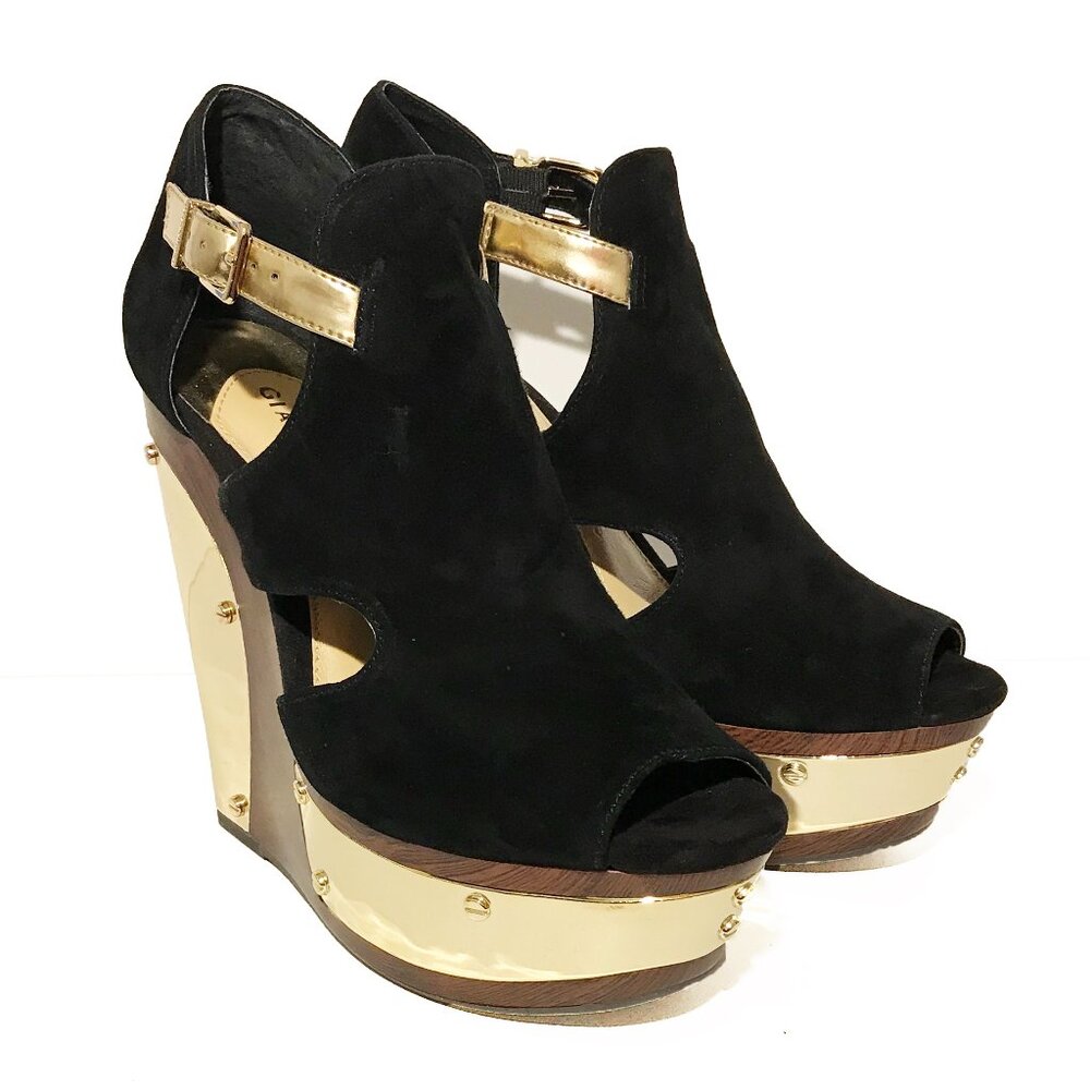 GIANNI BINI Wedge Sandles